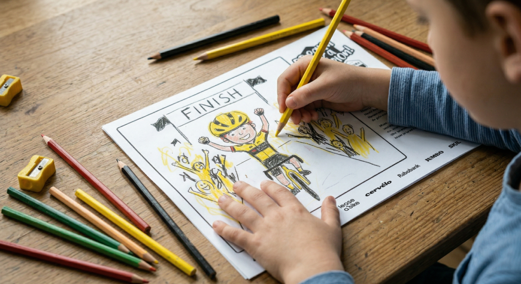 Draw your cycling dream!