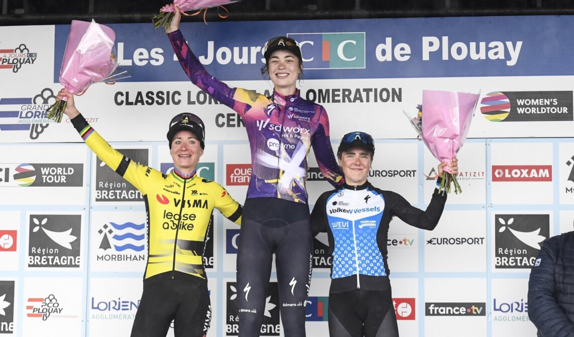 Na sterke teamprestatie sprint Vos naar tweede plek in Grand Prix de Plouay