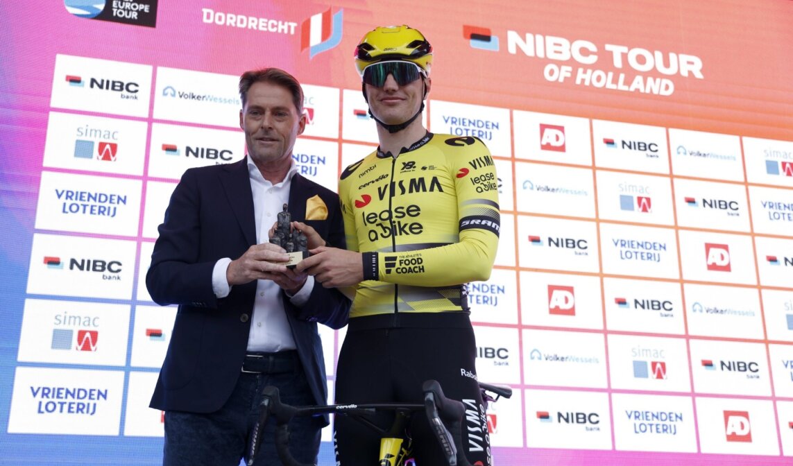 Kooij falls just short of victory in first regular stage of Tour of Holland