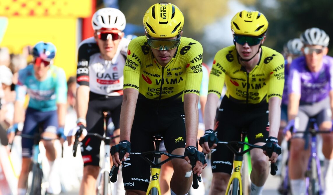 Team Visma | Lease a Bike completes second stage of the Volta a Catalunya without any issues