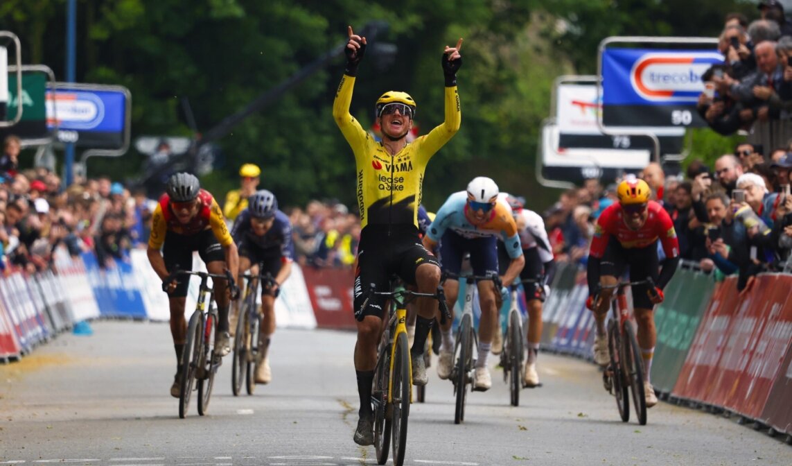 Fiorelli crowns strong team performance with victory in Tro-Bro Léon