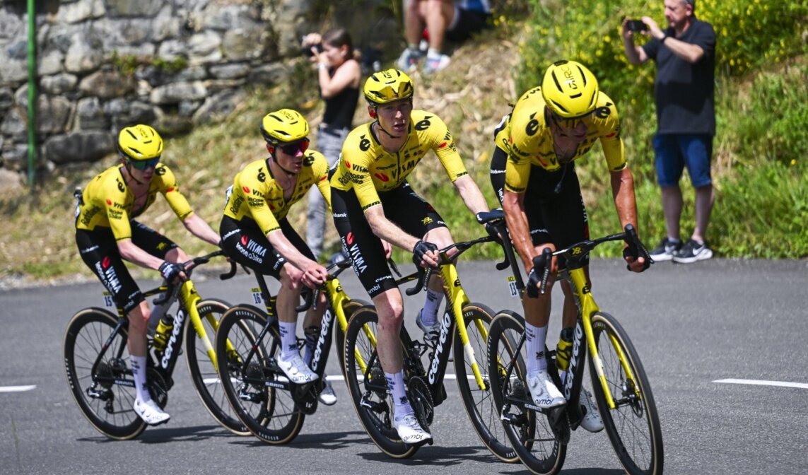 Tulett beloont sterke teamprestatie met zesde plaats in eerste etappe Tour Auvergne-Rhône-Alpes