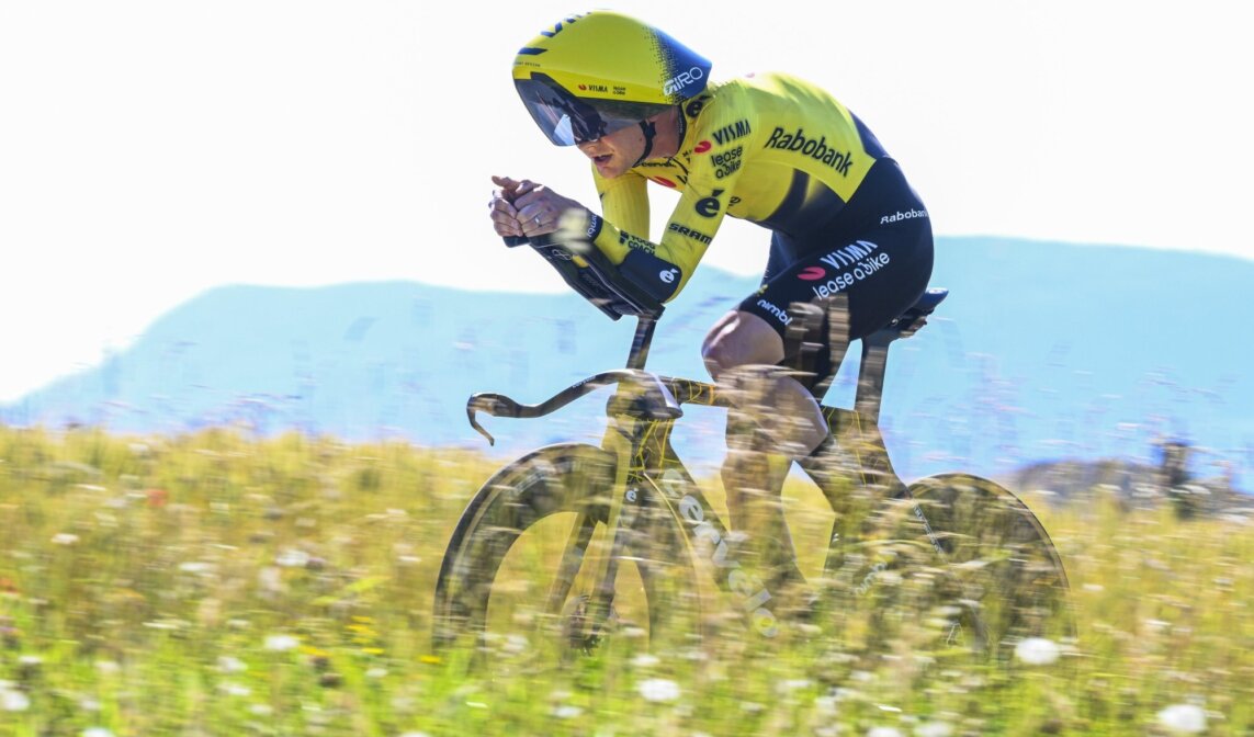 Kelderman beperkt de schade in individuele tijdrit Ronde van Zwitserland