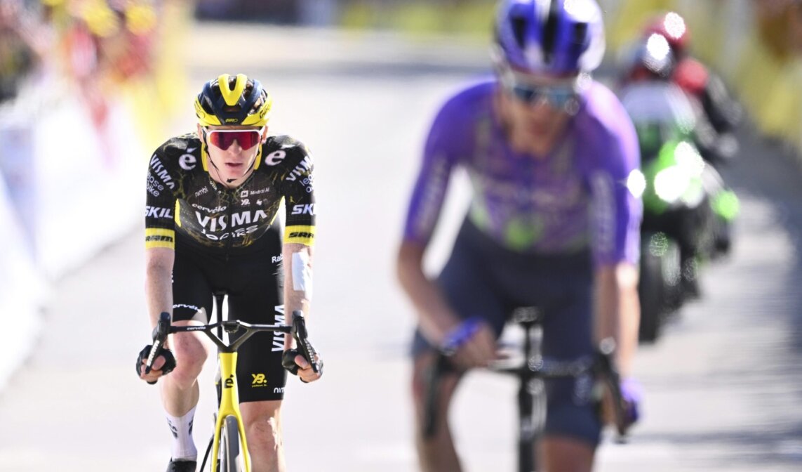 Jorgenson claims third place in first Alpine stage of the Tour de France