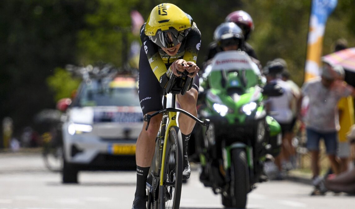 Geweldige Nooijen tweede in tijdrit Tour de France Femmes