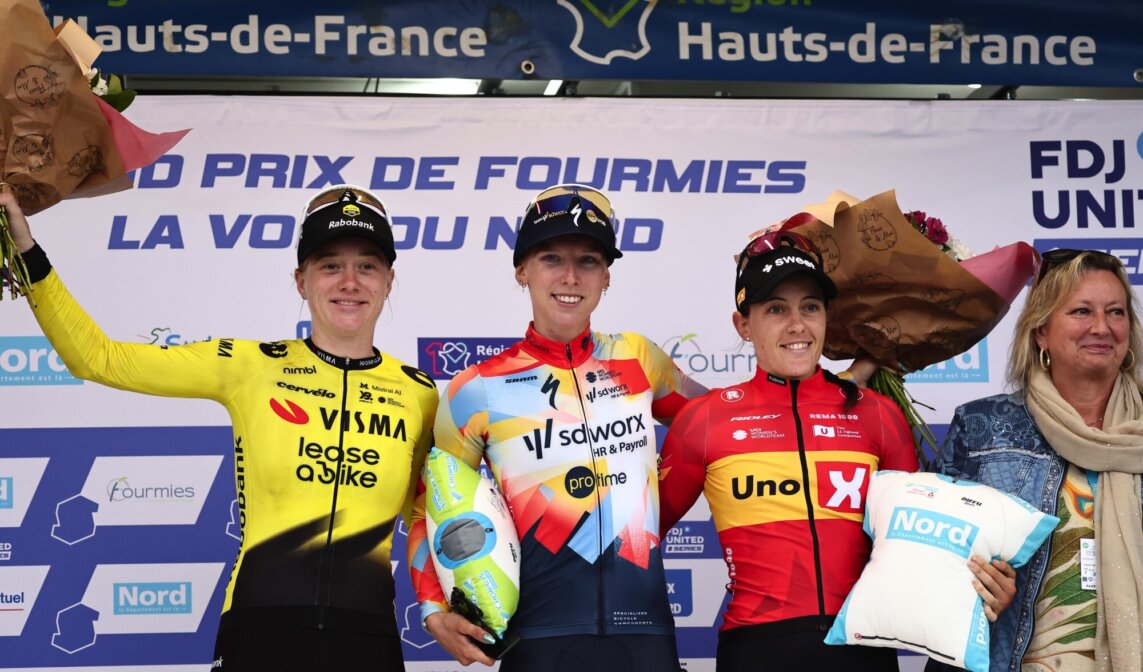 Veenhoven sprint naar tweede plaats in La Choralis Fourmies Féminine