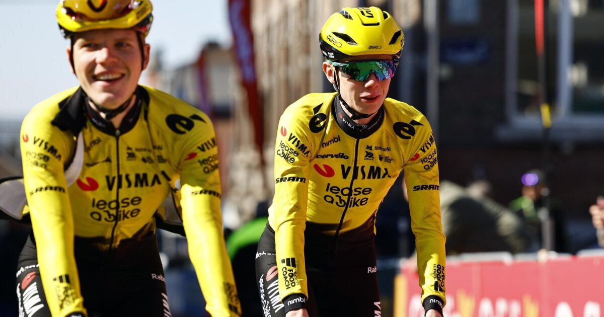 Team Visma Lease a Bike riders