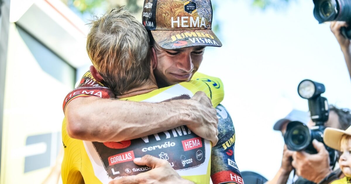 Team Visma | Lease a Bike | Emotional victory for Van Aert after…