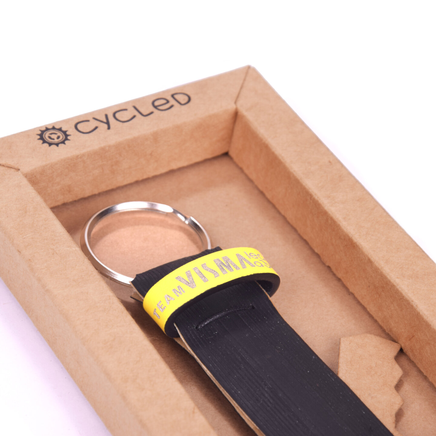 Upcycled keychain - Team Visma | Lease a Bike
