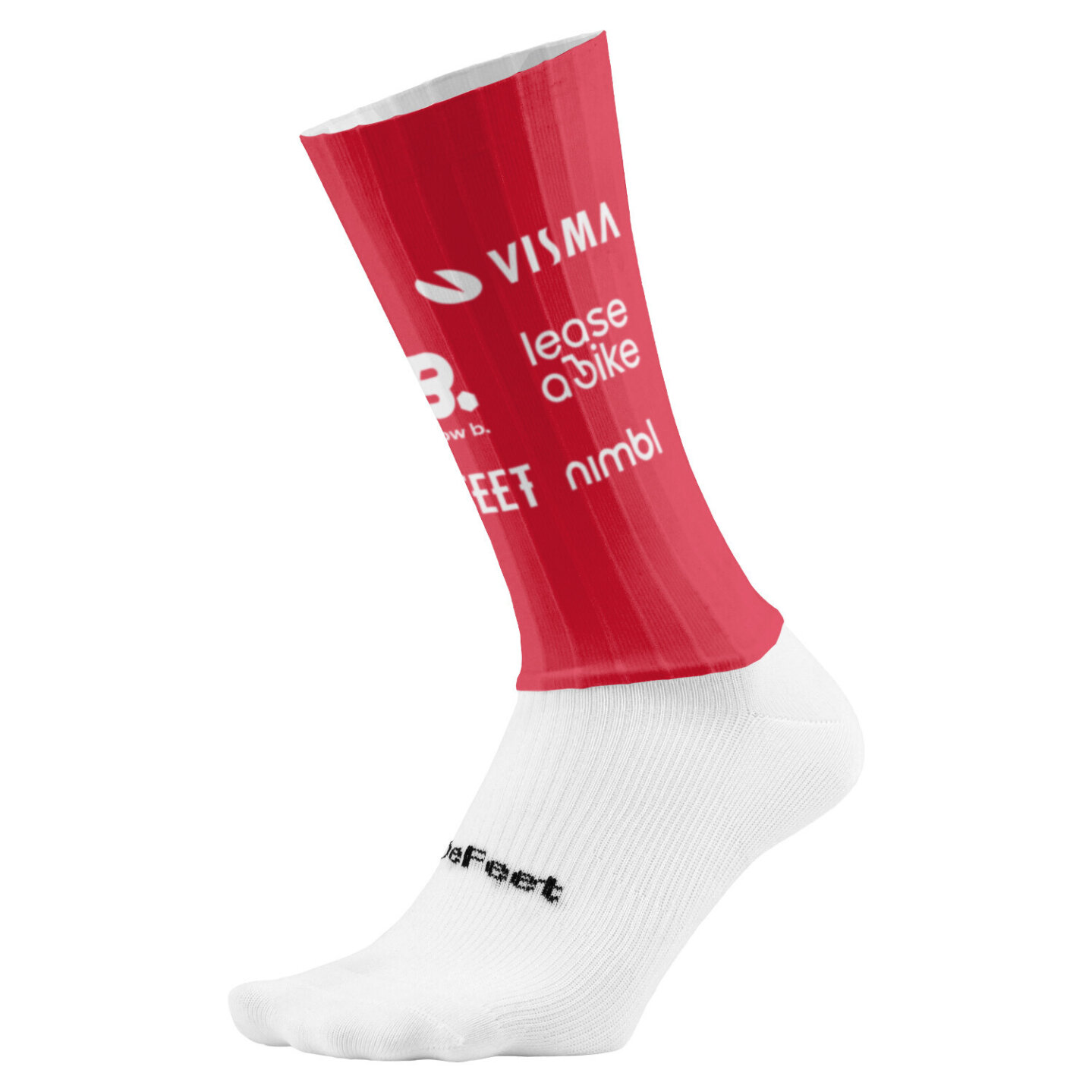Rode wielersokken - winst La Vuelta