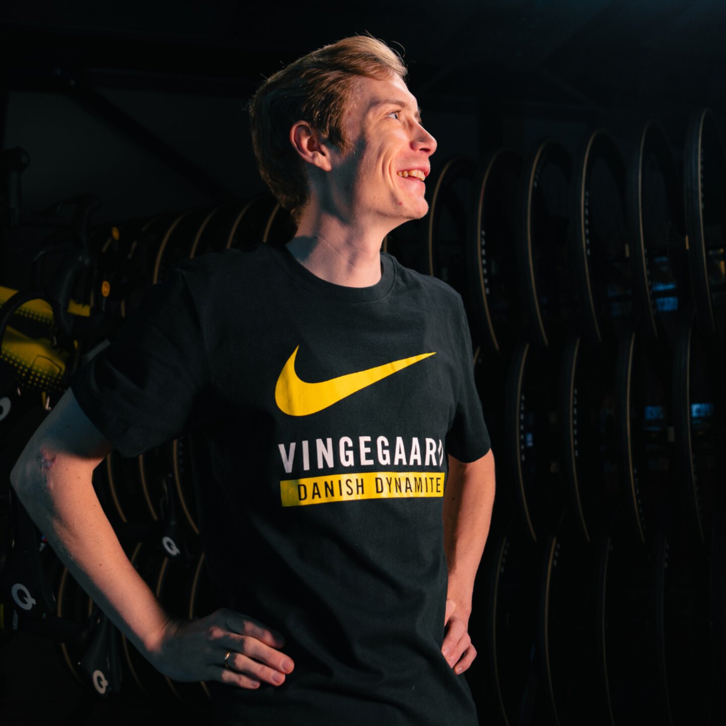 Nike casual T-shirt men - Jonas Vingegaard