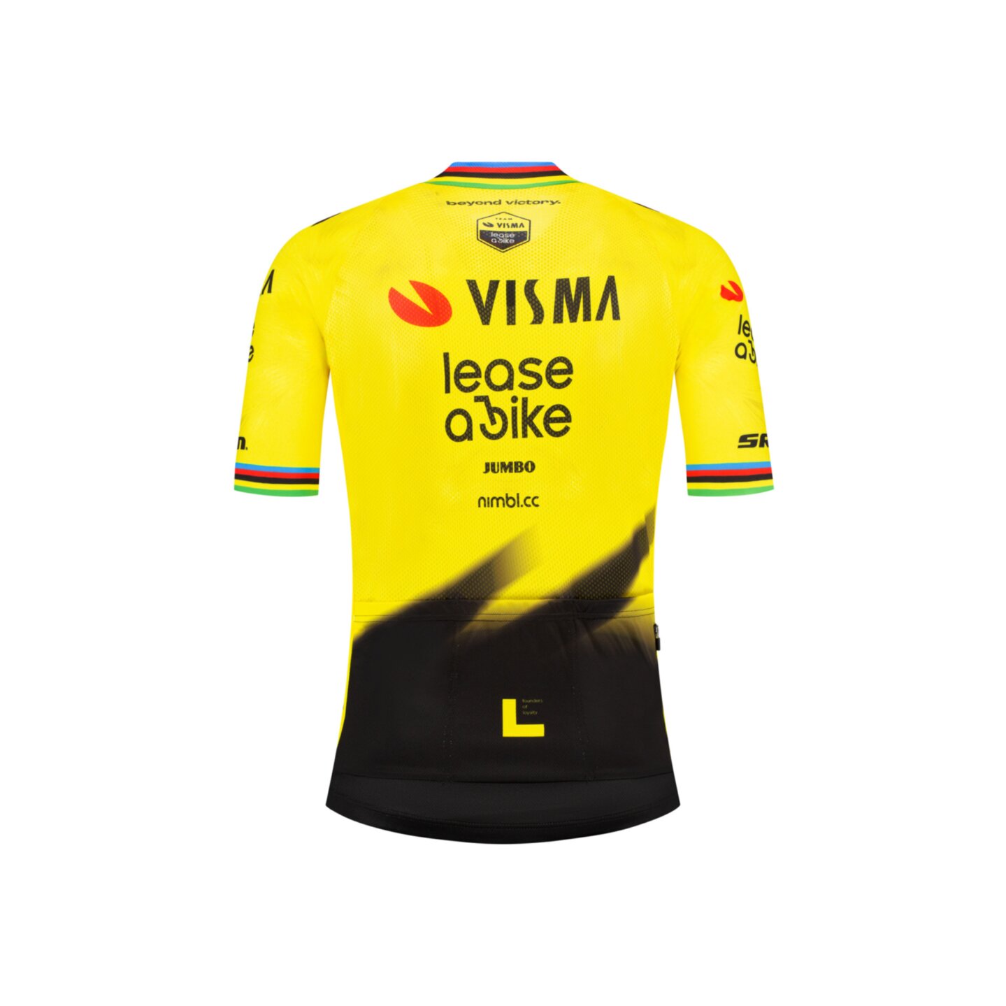 Wielershirt kids ex-wereldkampioen 2026 - Team Visma | Lease a Bike