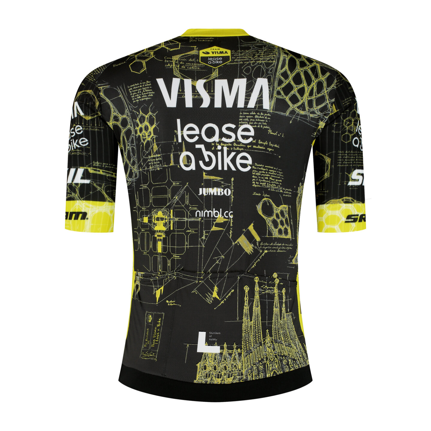 Premium cycling jersey men - The Architect