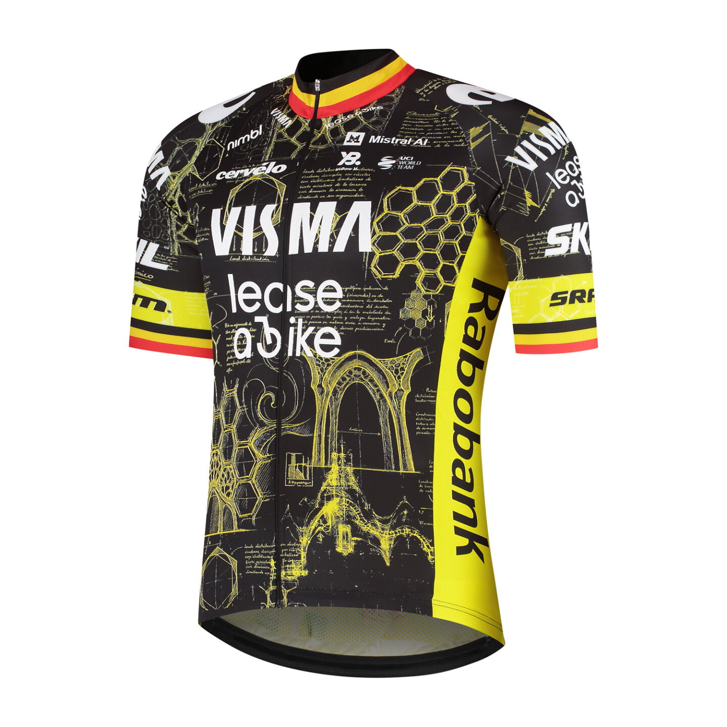 Wielershirt mannen - The Architect - Belgische kampioensmouwtjes