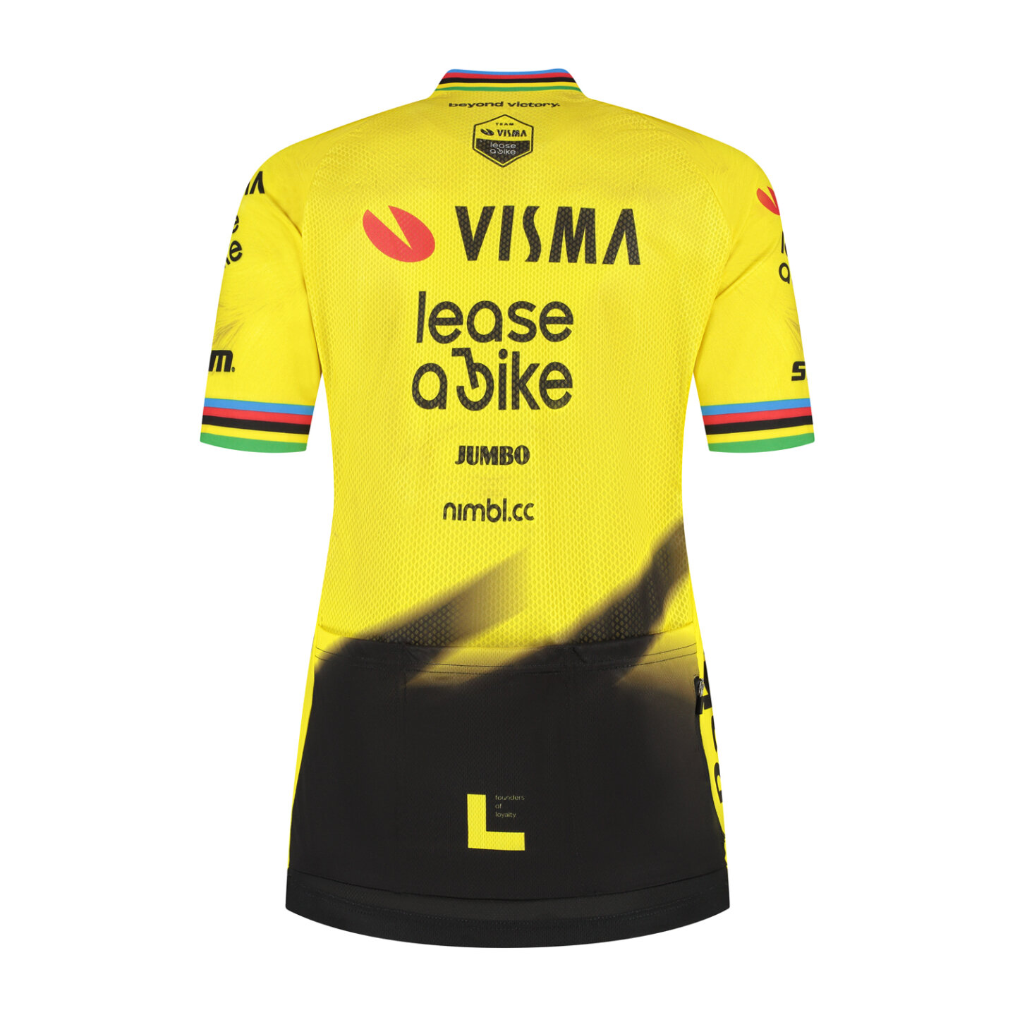 Wielershirt vrouwen ex-wereldkampioen 2026 - Team Visma | Lease a Bike