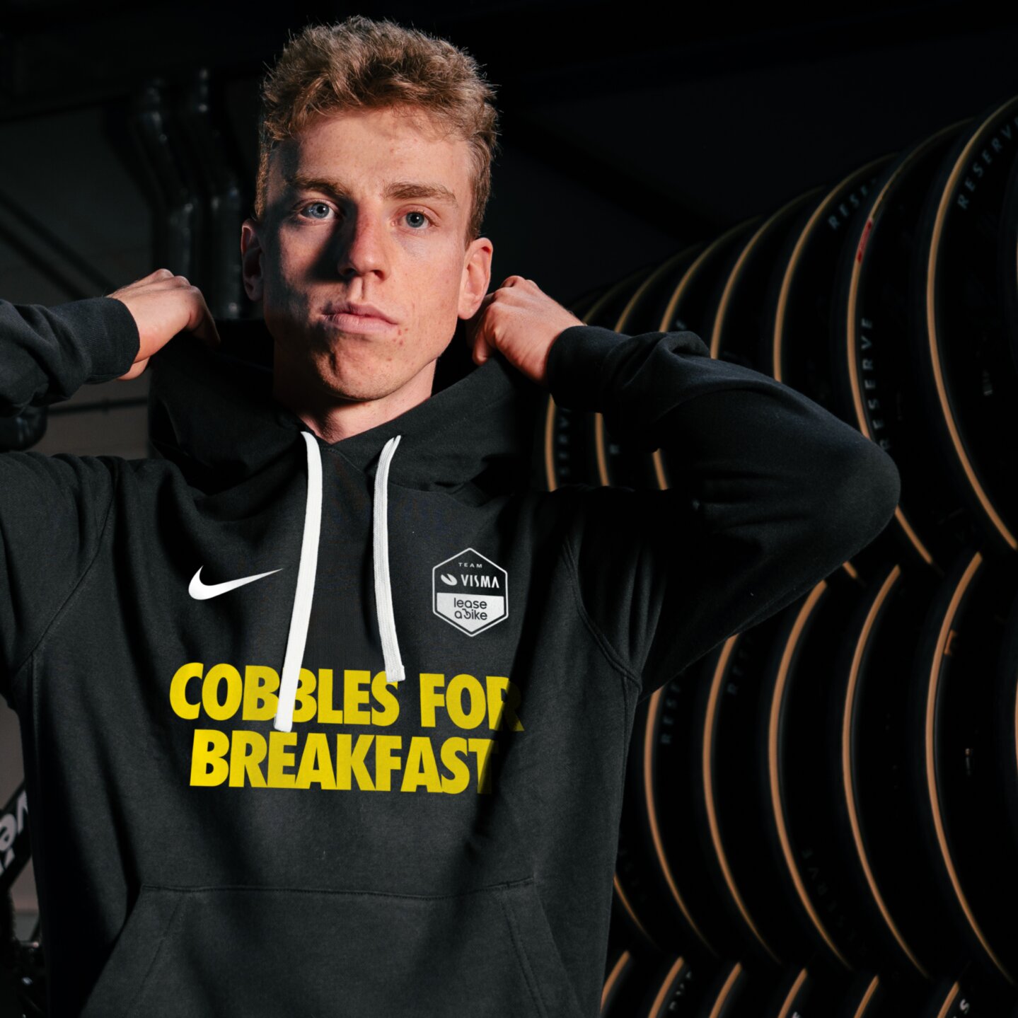 Nike hoodie mannen - Cobbles for breakfast