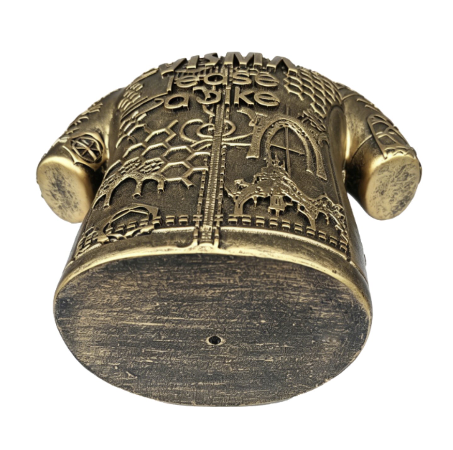 Bronzen wielershirt sculptuur - The Architect