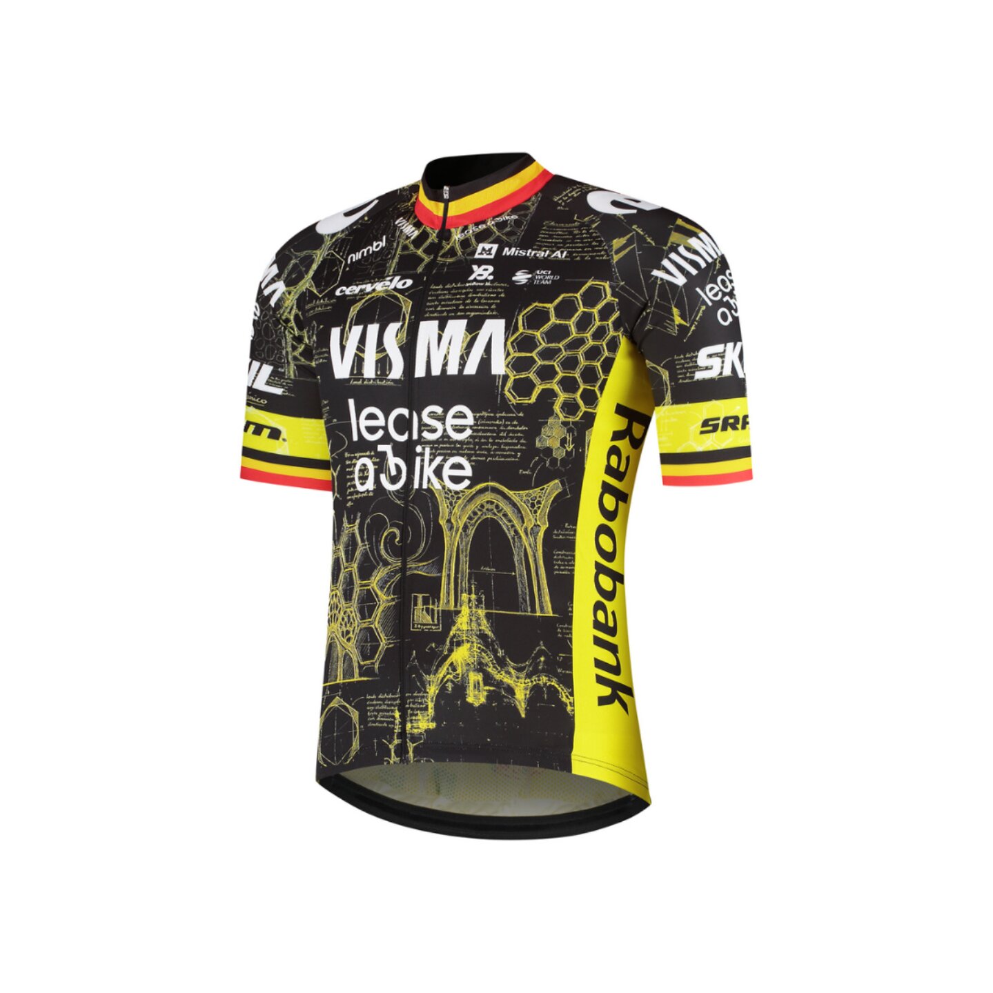 Cycling jersey kids - The Architect - Belgian champion sleeves
