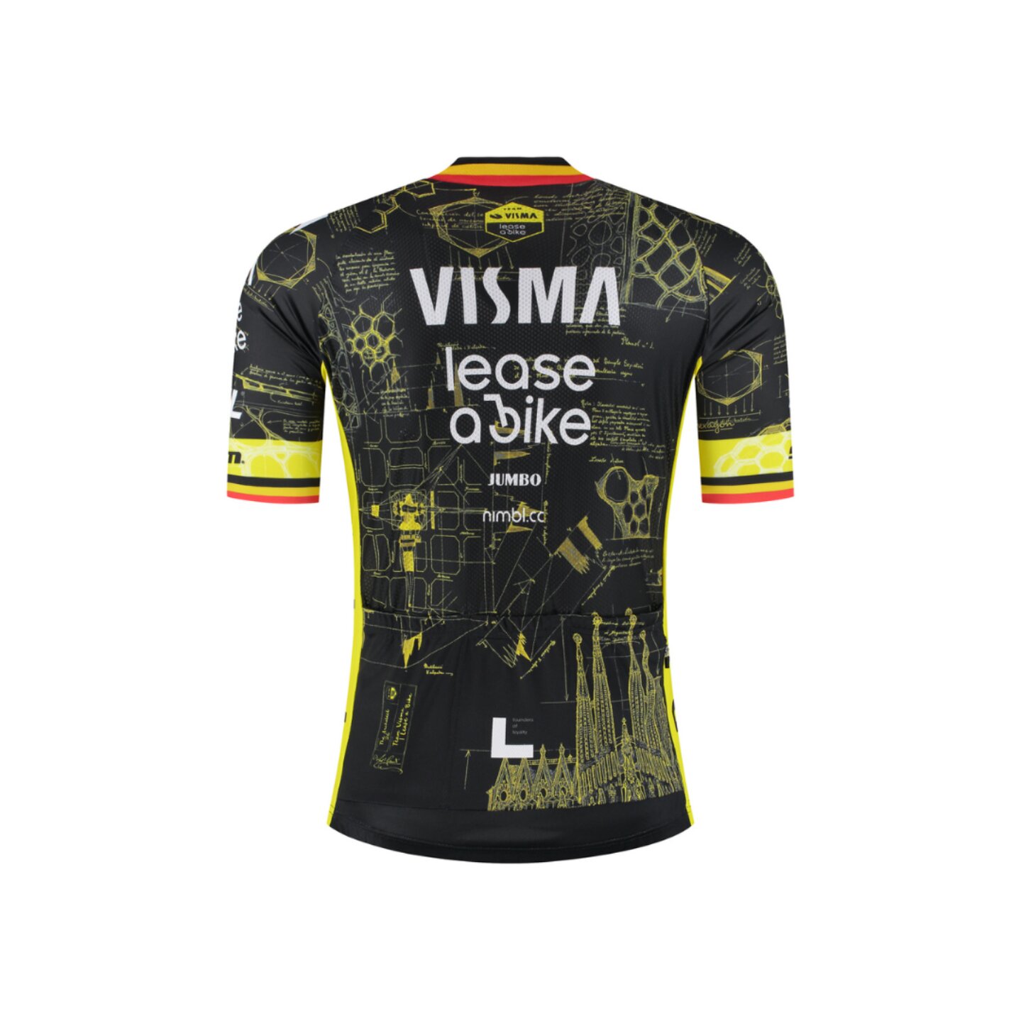 Cycling jersey kids - The Architect - Belgian champion sleeves