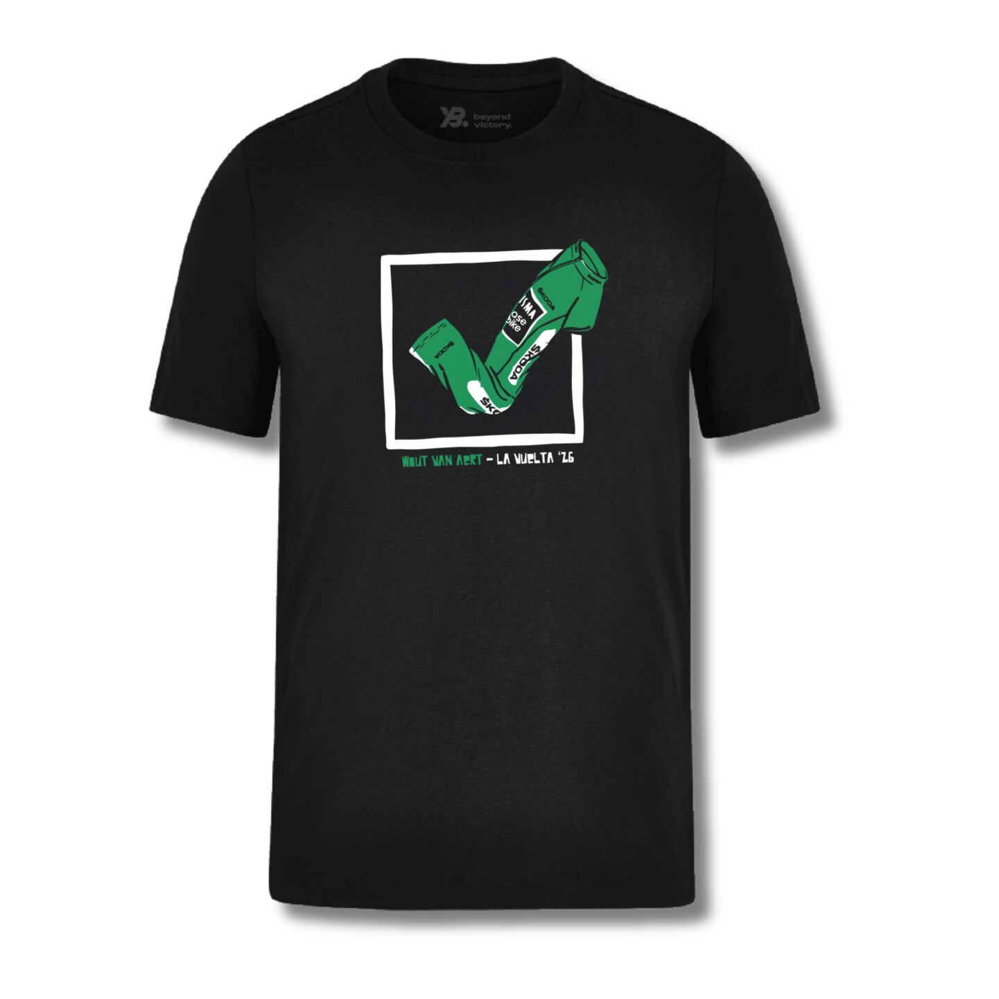 Casual T-shirt - Groene Trui - Wout van Aert