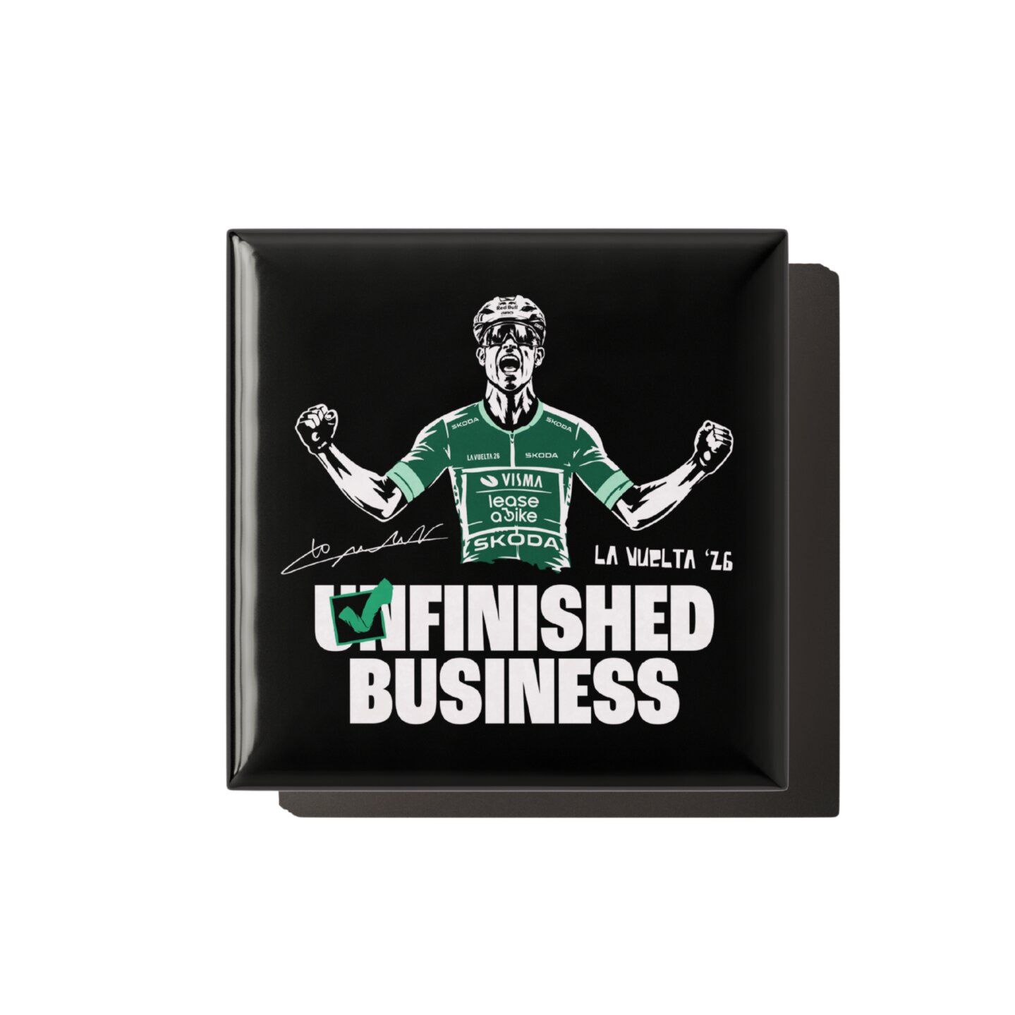Tegeltje - Groene trui - Wout van Aert