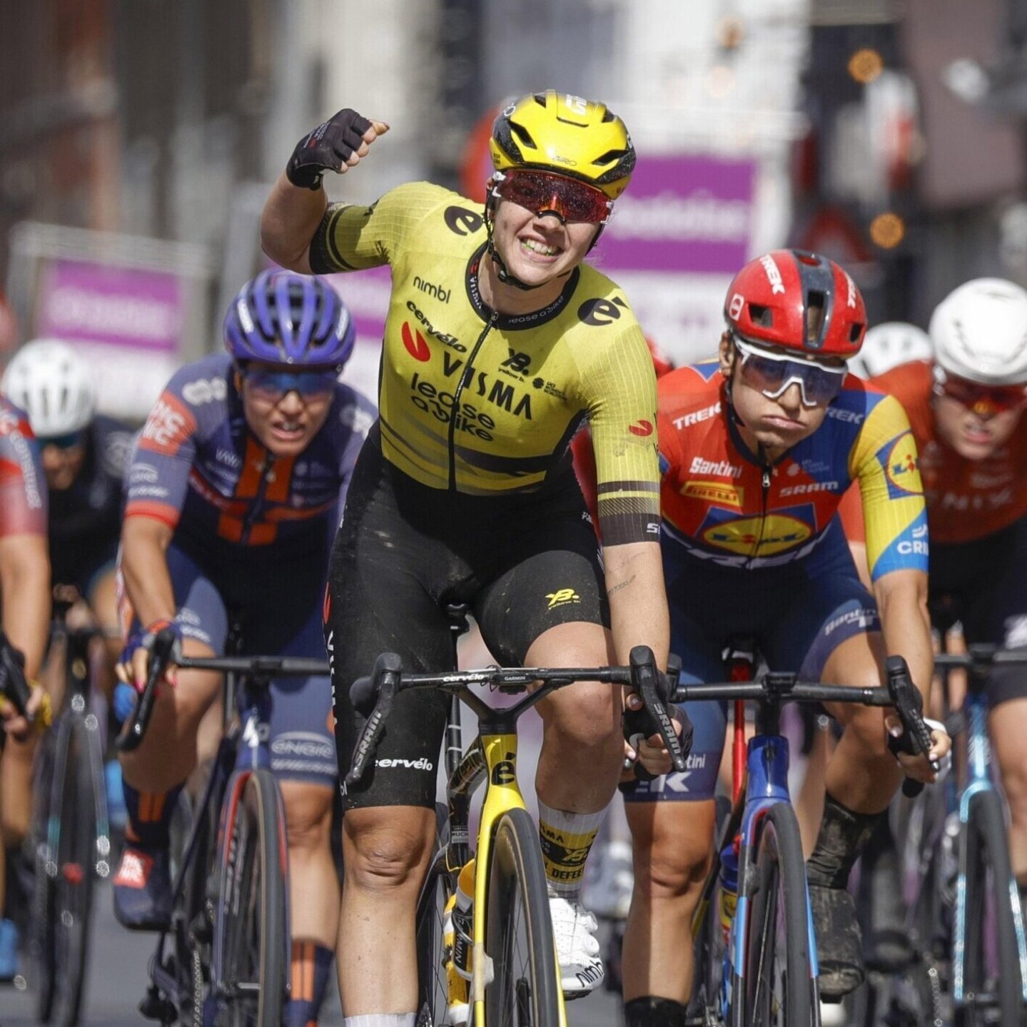 Cycling jersey women 2025 - Team Visma | Lease a Bike