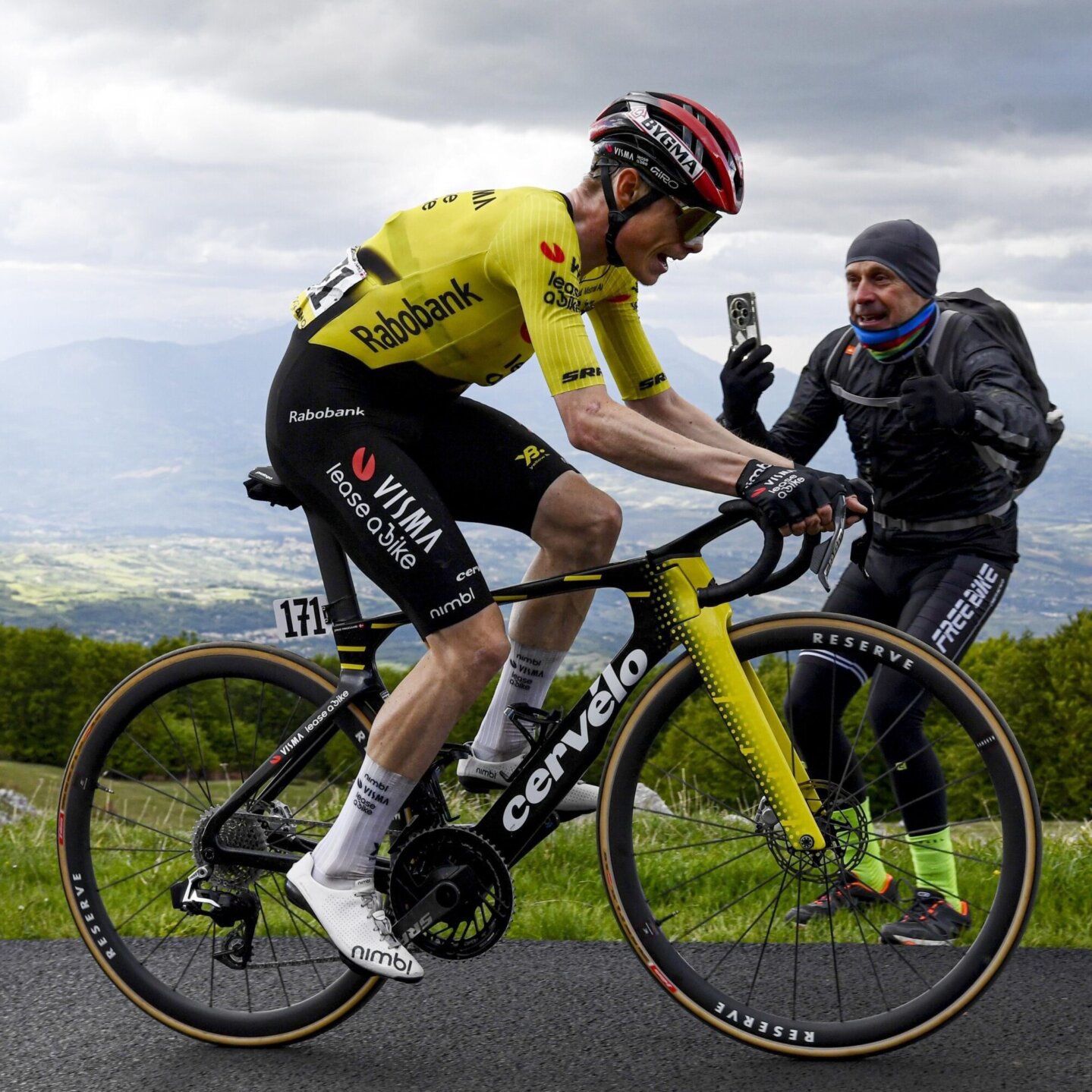 Premium bib short men 2026 - Team Visma | Lease a Bike