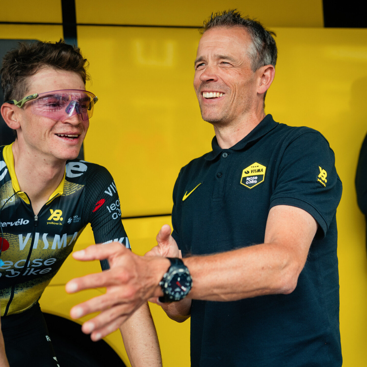 Nike polo men - Team Visma | Lease a Bike