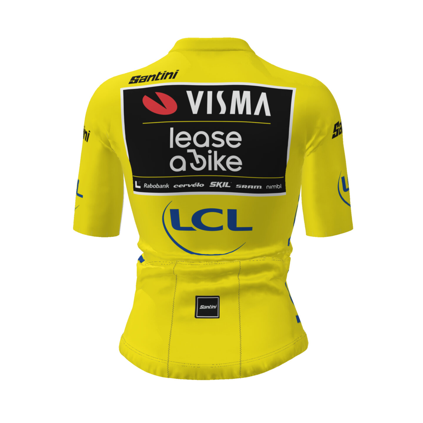 Gele trui vrouwen - Winst TDF Femmes 2025