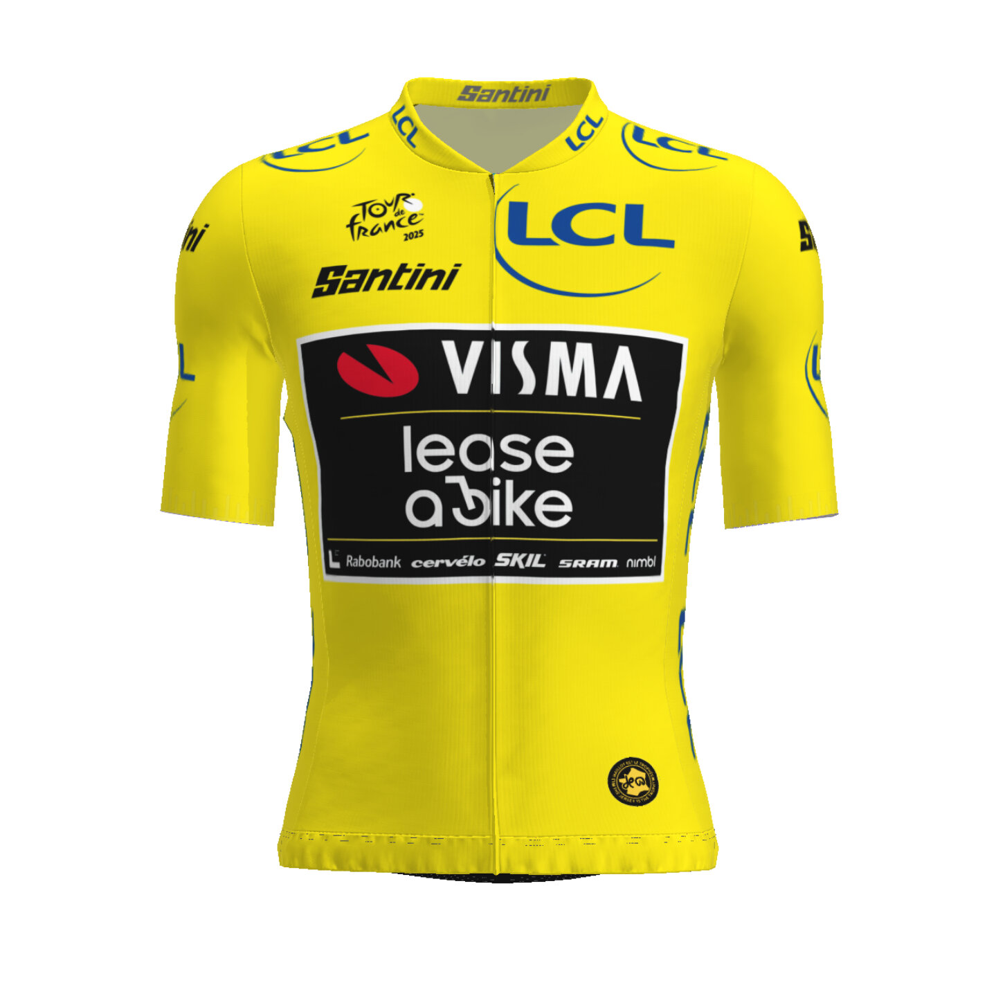 Gele trui mannen - Winst TDF Femmes 2025