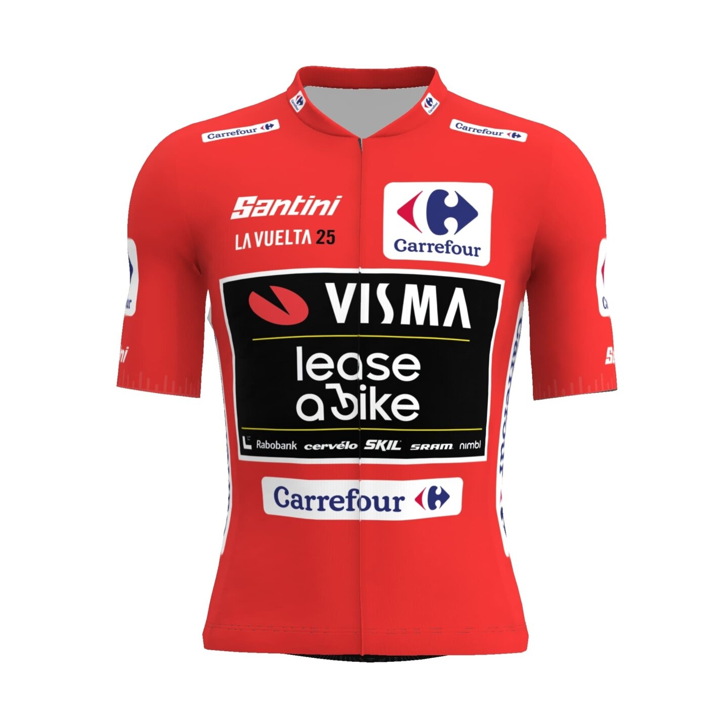 Rode leiderstrui - winst la Vuelta