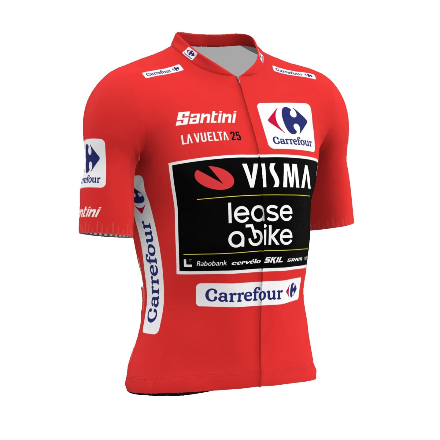 Rode leiderstrui - winst la Vuelta