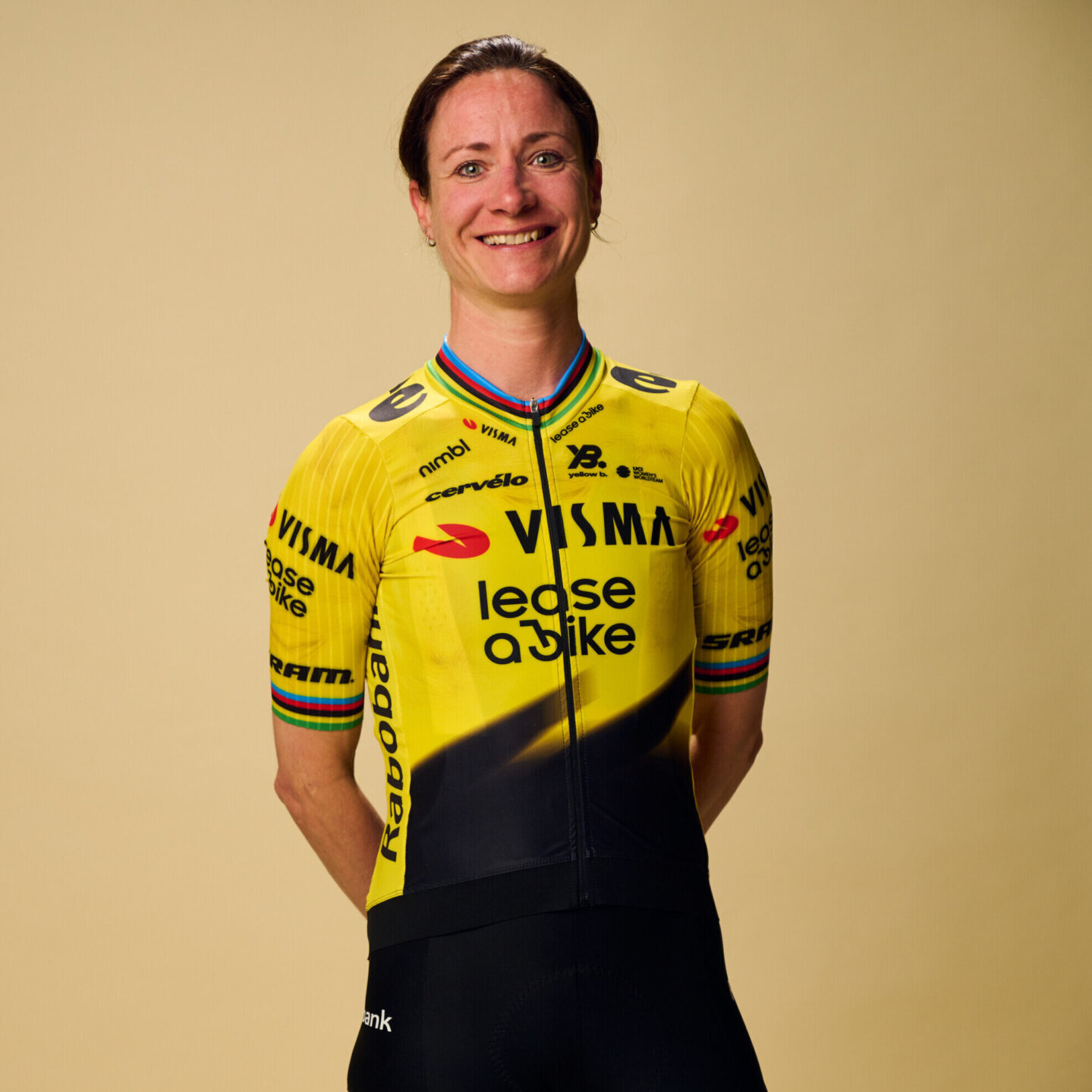 Wielershirt kids ex-wereldkampioen 2026 - Team Visma | Lease a Bike