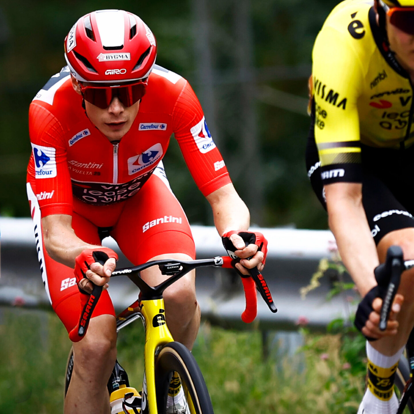 Rode leiderstrui - winst la Vuelta