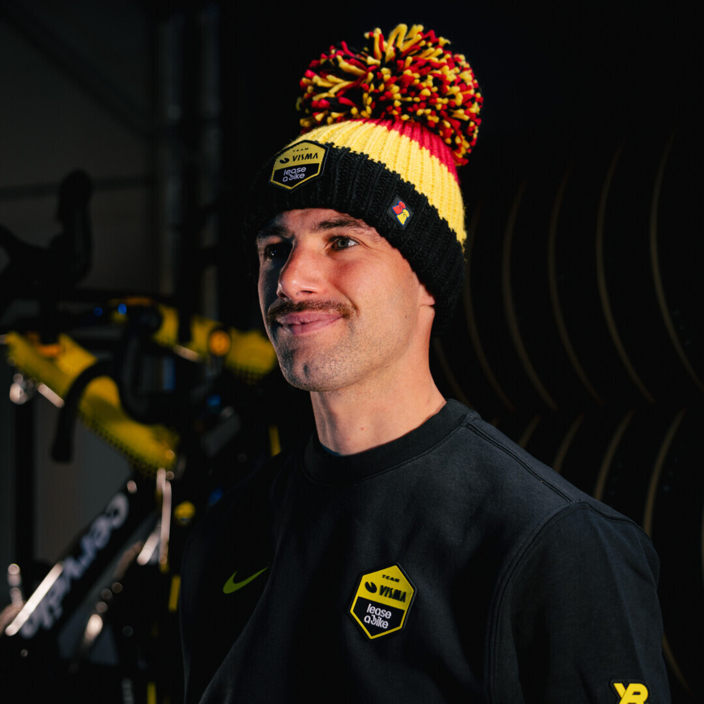 Belgian Big Bobble Hat - Team Visma | Lease a Bike
