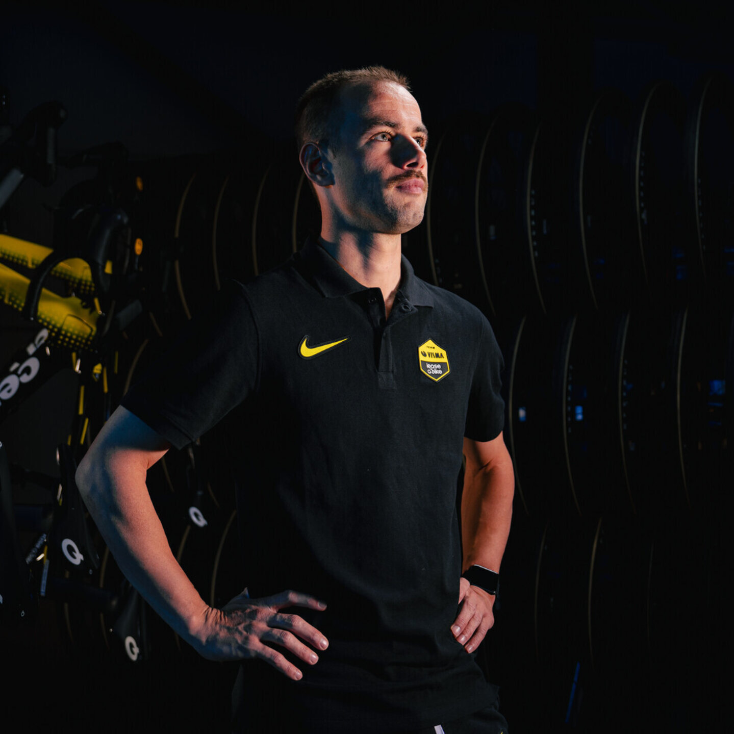 Nike polo men - Team Visma | Lease a Bike