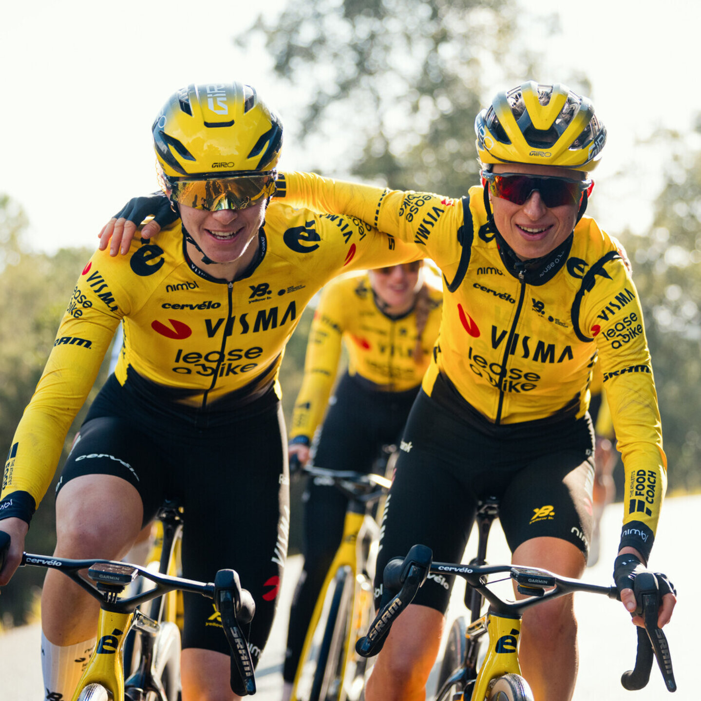 Bibshort vrouwen 2026 - Team Visma | Lease a Bike