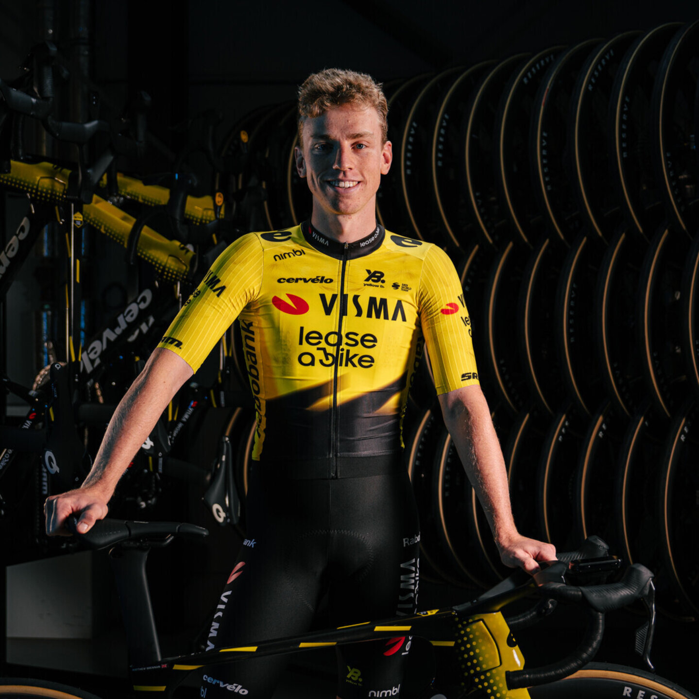 Wielershirt kids 2026 - Team Visma | Lease a Bike