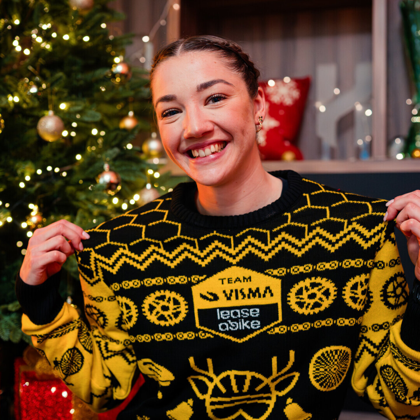Kersttrui - Team Visma | Lease a Bike