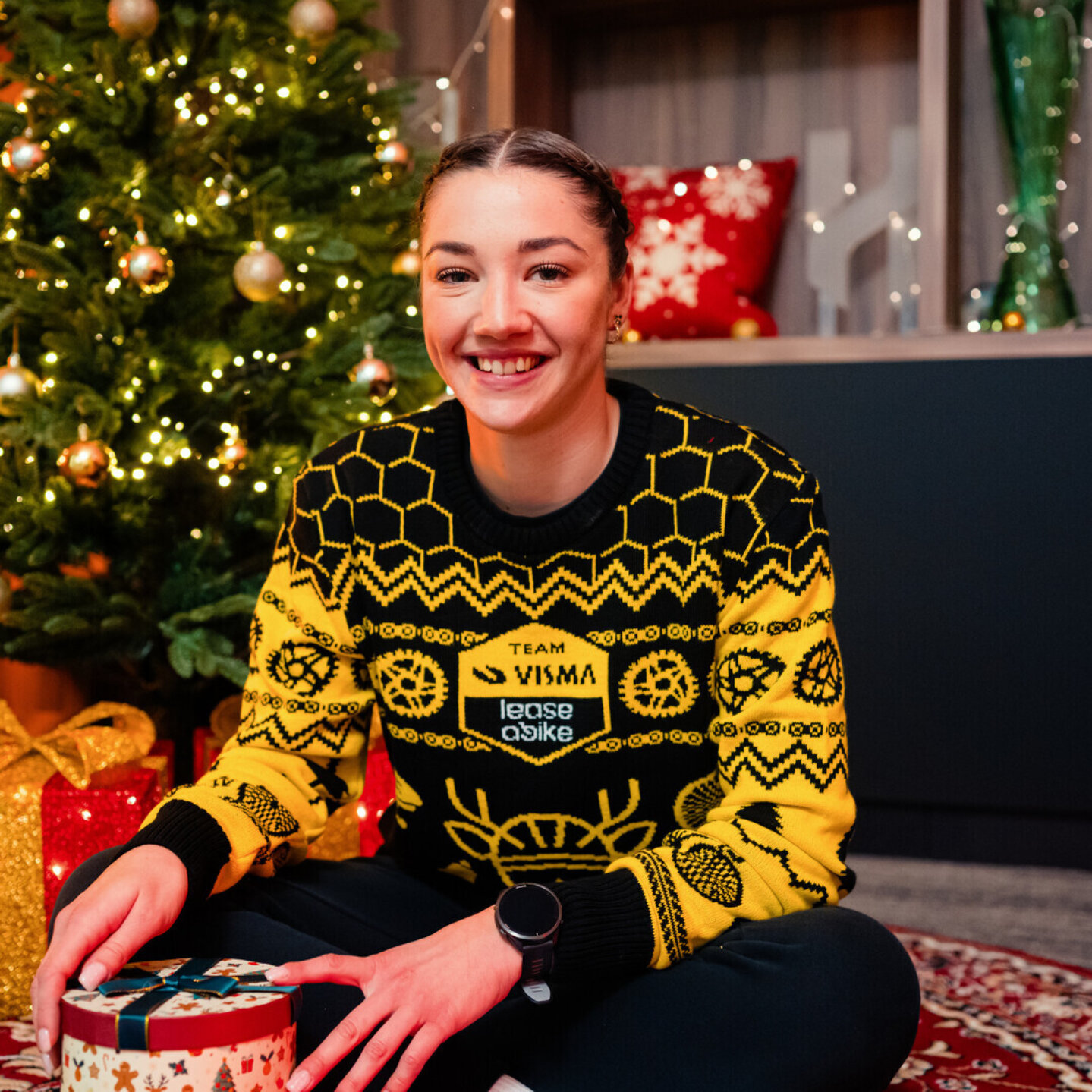 Kersttrui - Team Visma | Lease a Bike