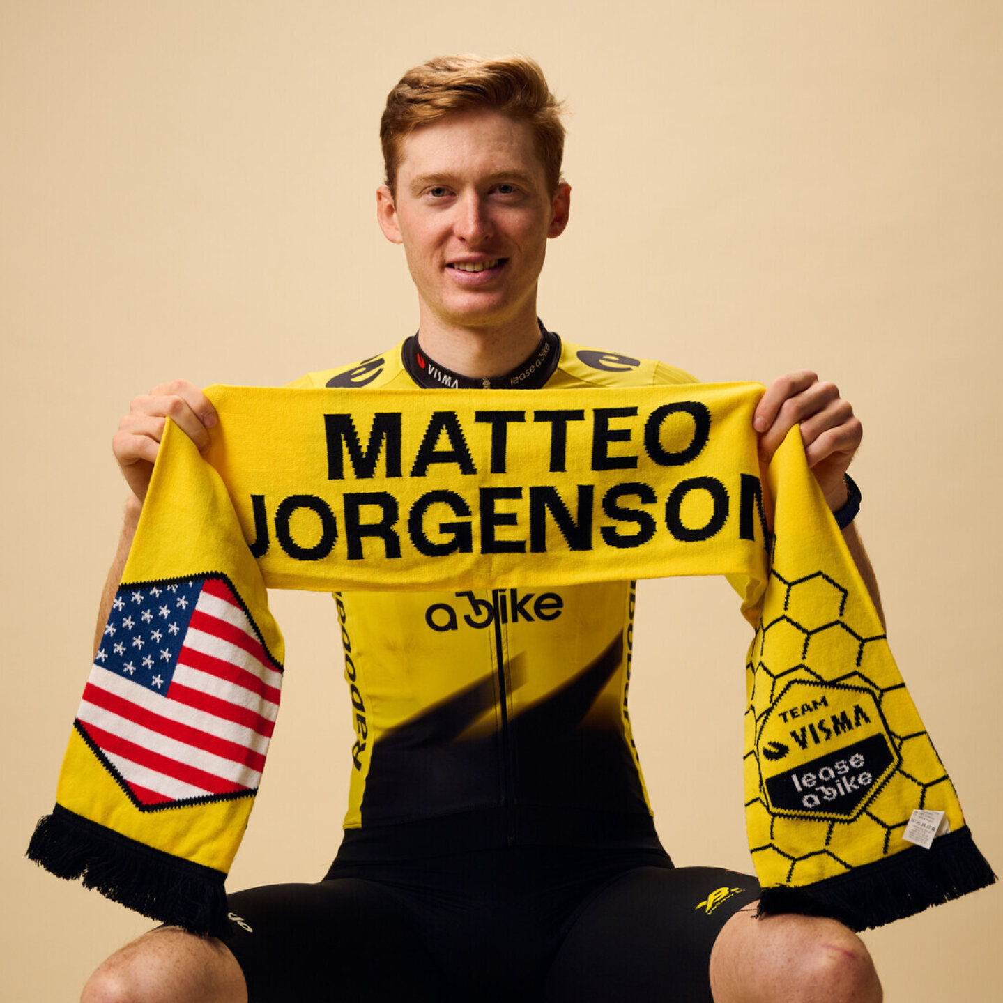 Scarf Matteo Jorgenson - Team Visma | Lease a Bike