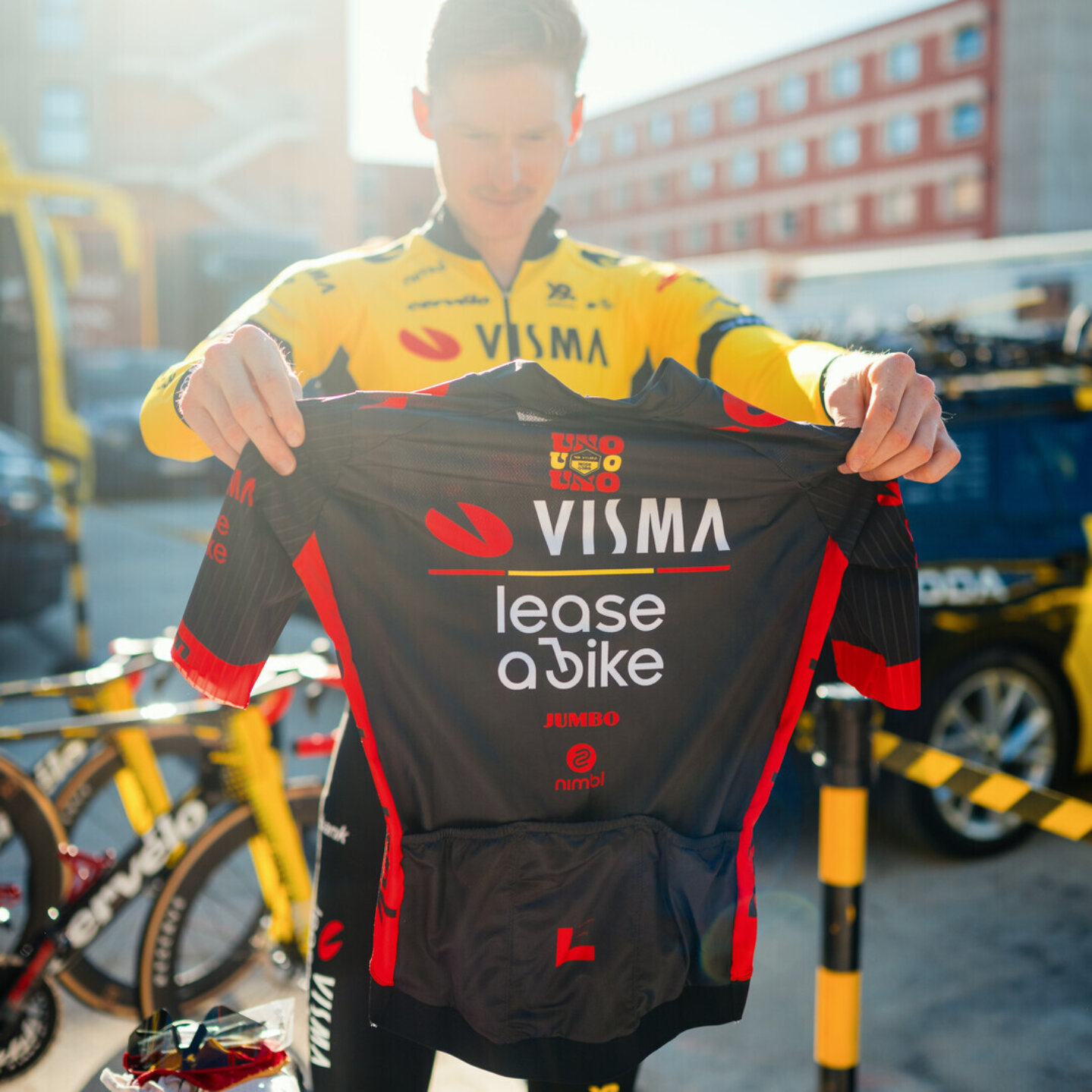 Wielershirt kids - winst La Vuelta