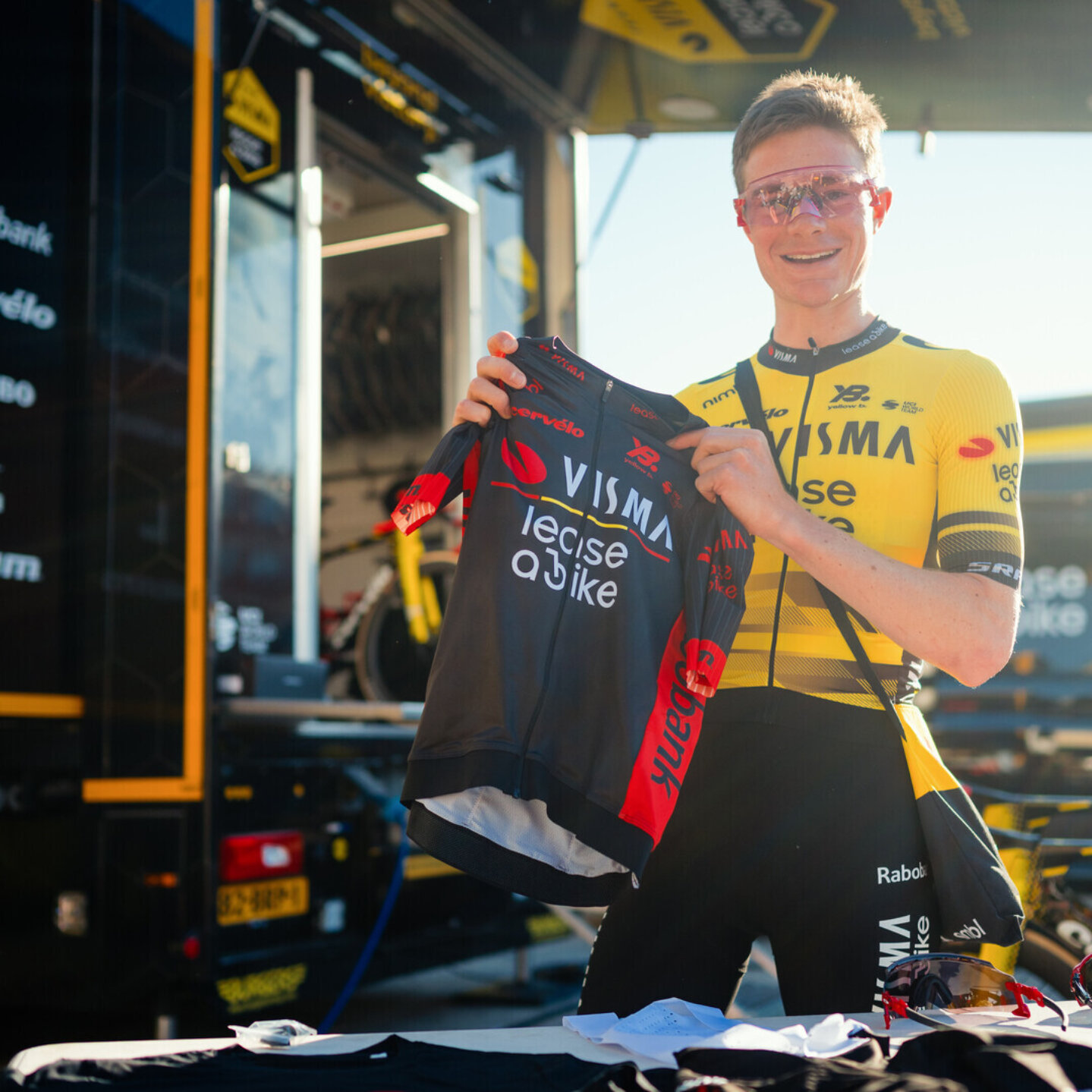 Wielershirt kids - winst La Vuelta
