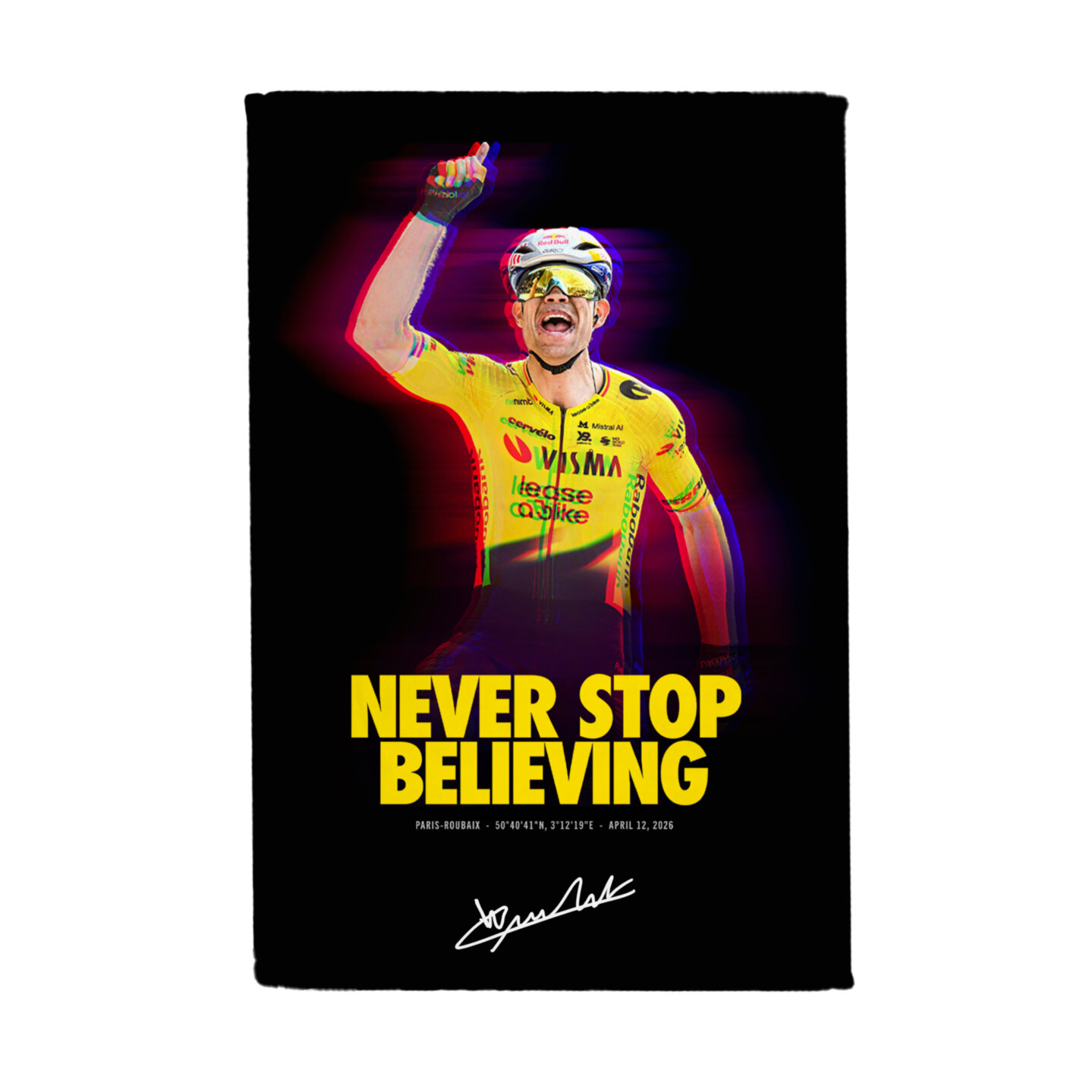 Fleeceplaid - victory Paris-Roubaix - Team Visma | Lease a Bike