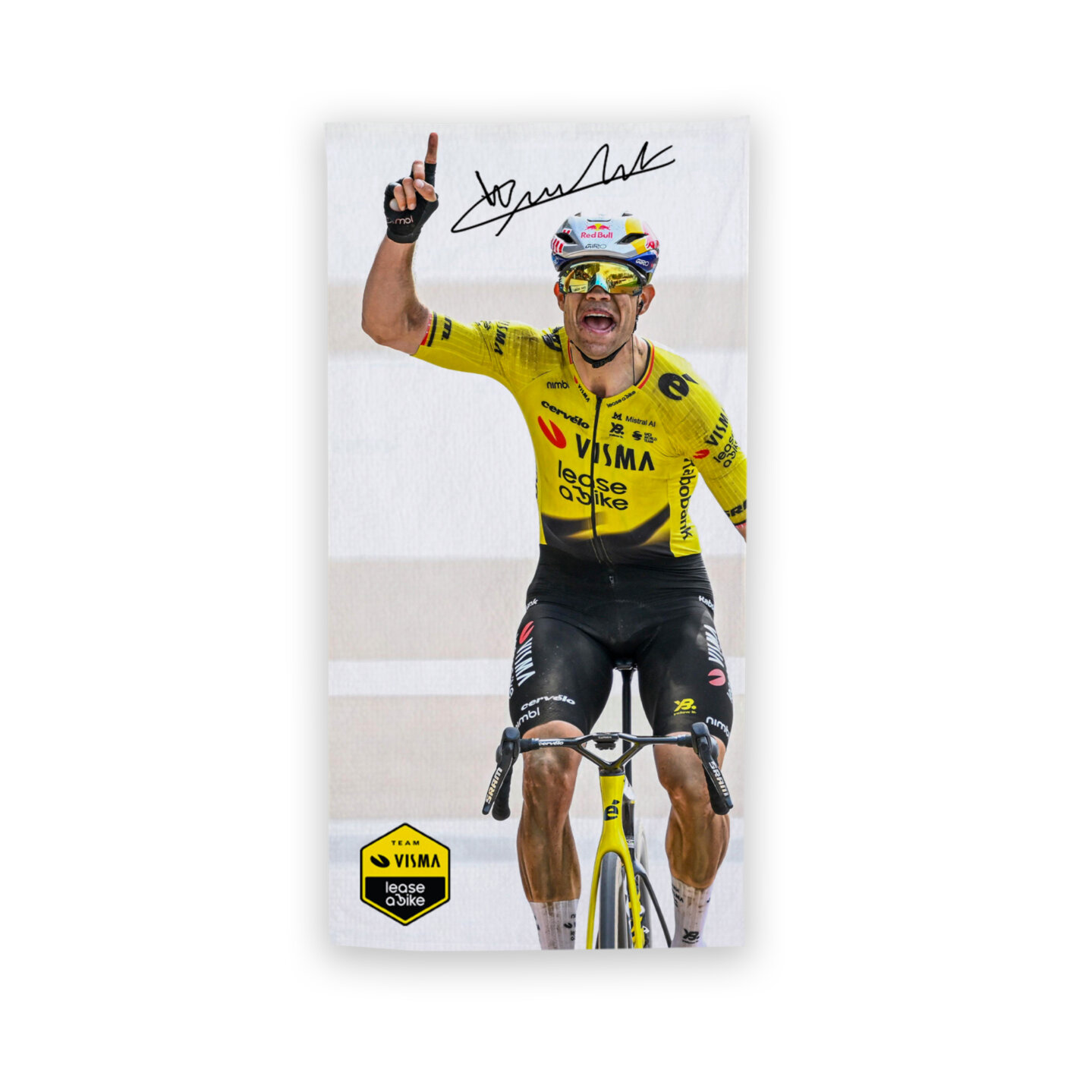 Beach towel - Victory Paris-Roubaix - Team Visma | Lease a Bike