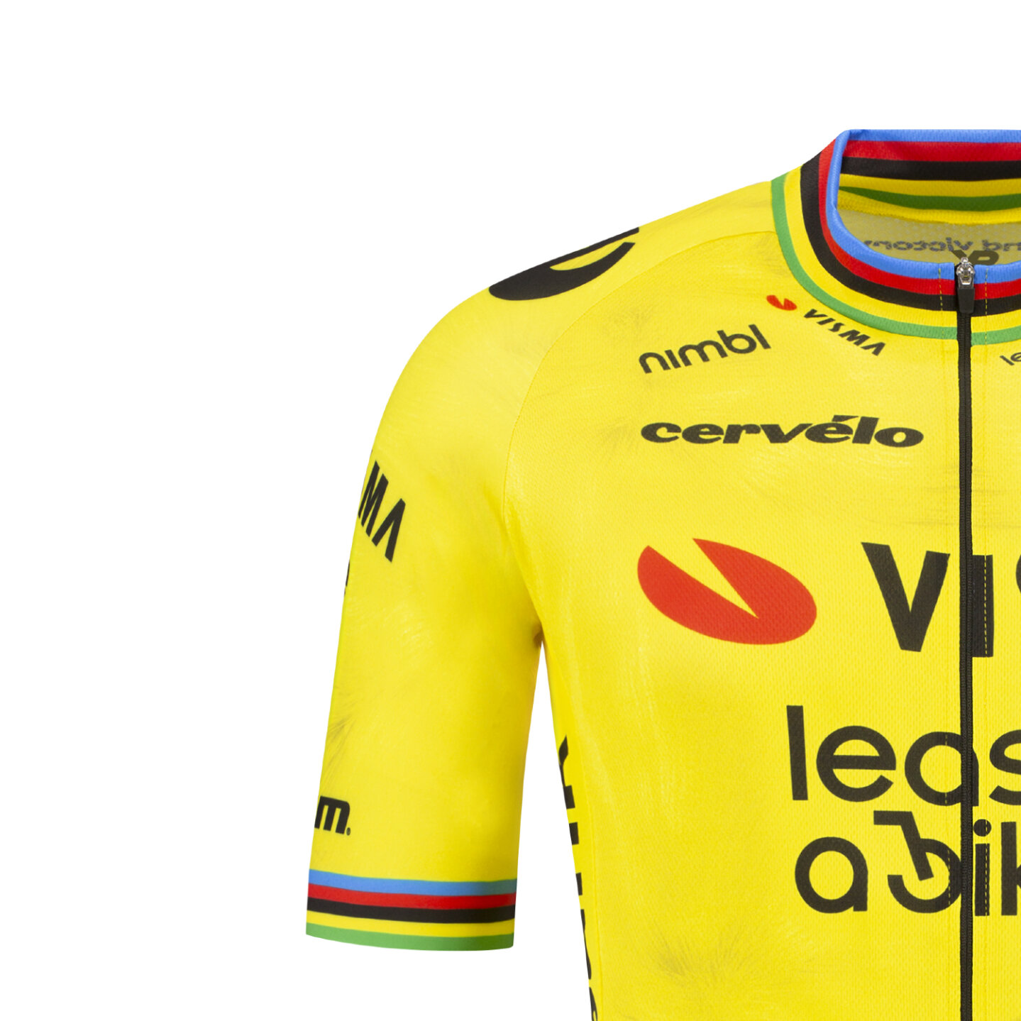 Wielershirt kids ex-wereldkampioen 2026 - Team Visma | Lease a Bike