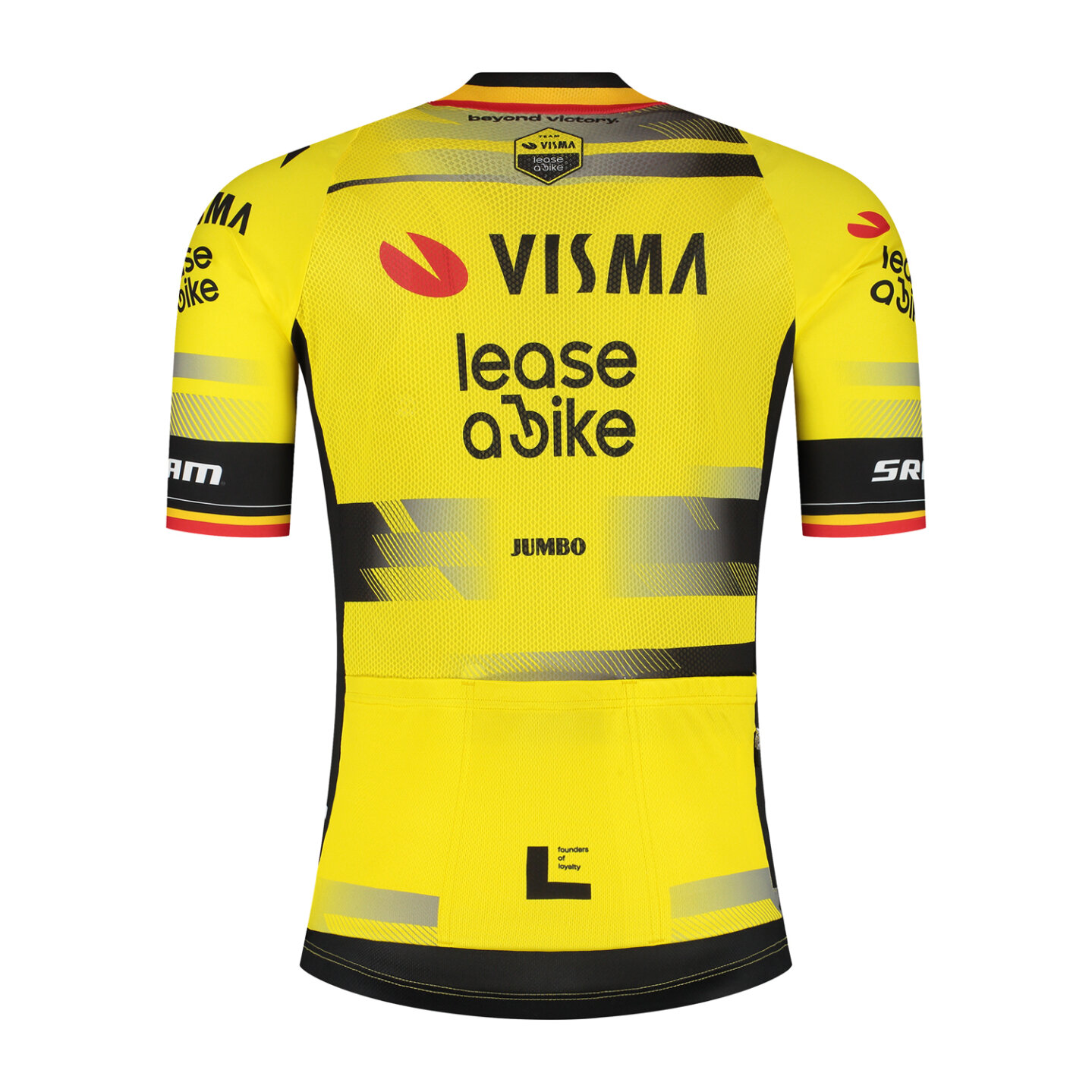 Cycling jersey men 2025 - Wout van Aert - Team Visma | Lease a Bike