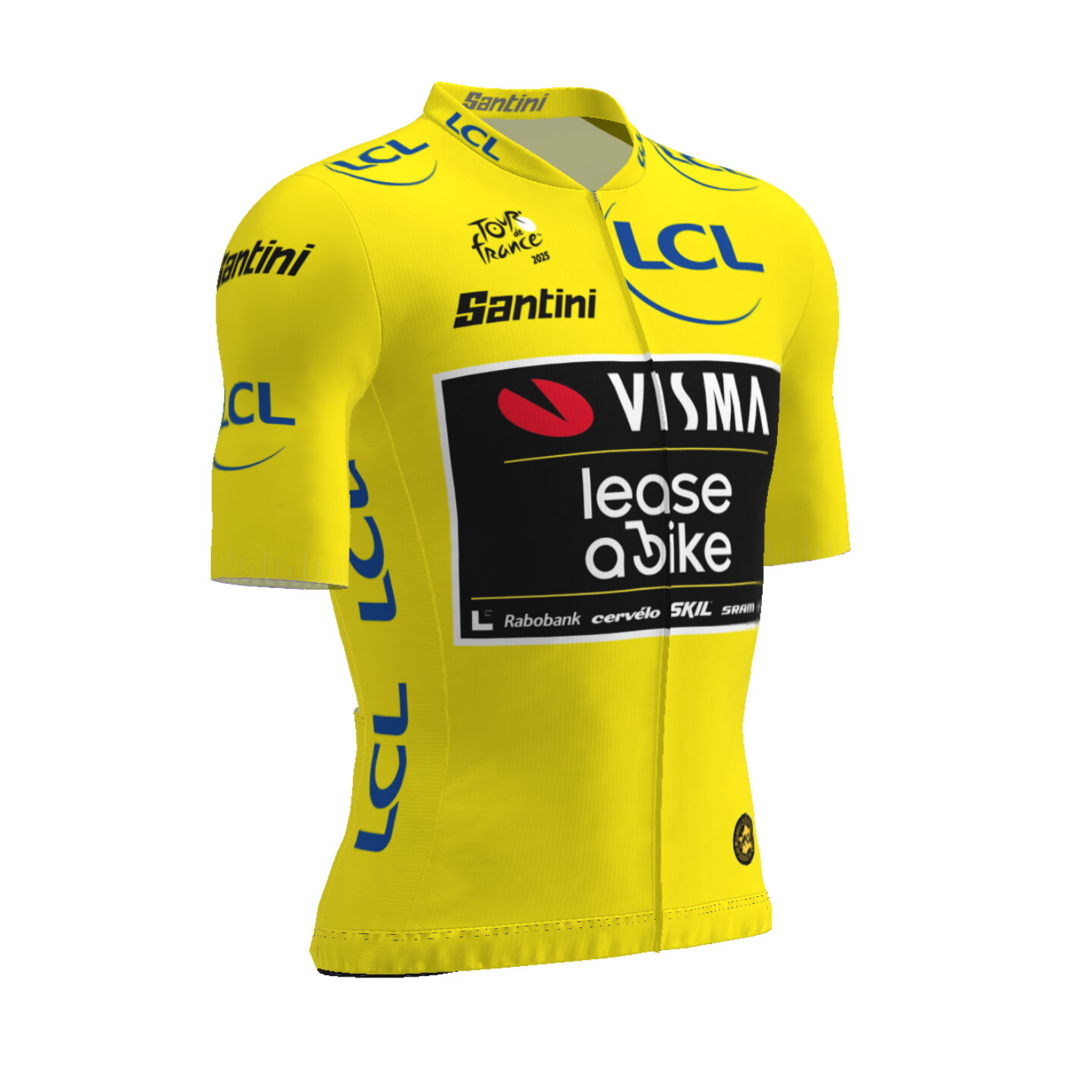 Gele trui mannen - Winst TDF Femmes 2025