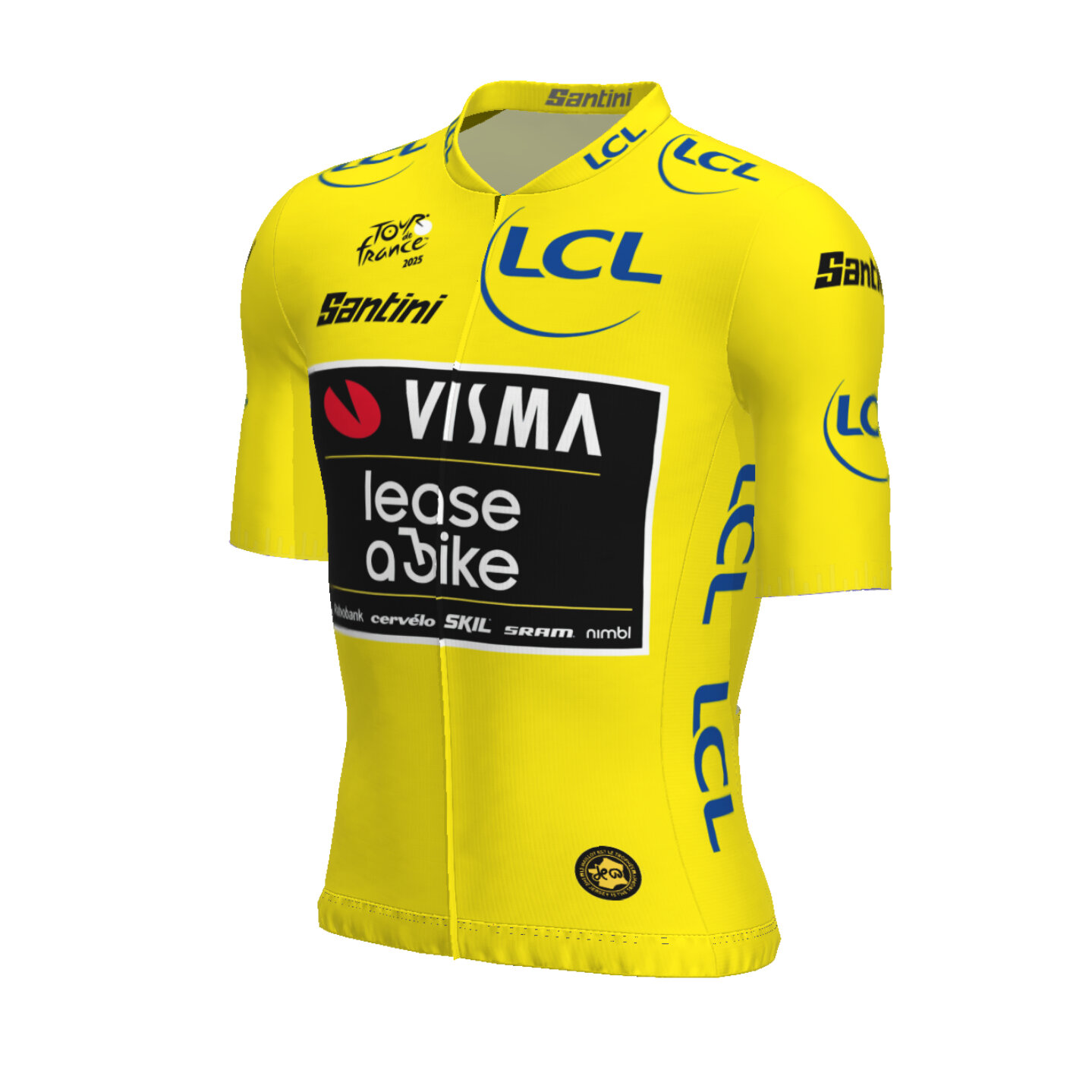 Gele trui mannen - Winst TDF Femmes 2025
