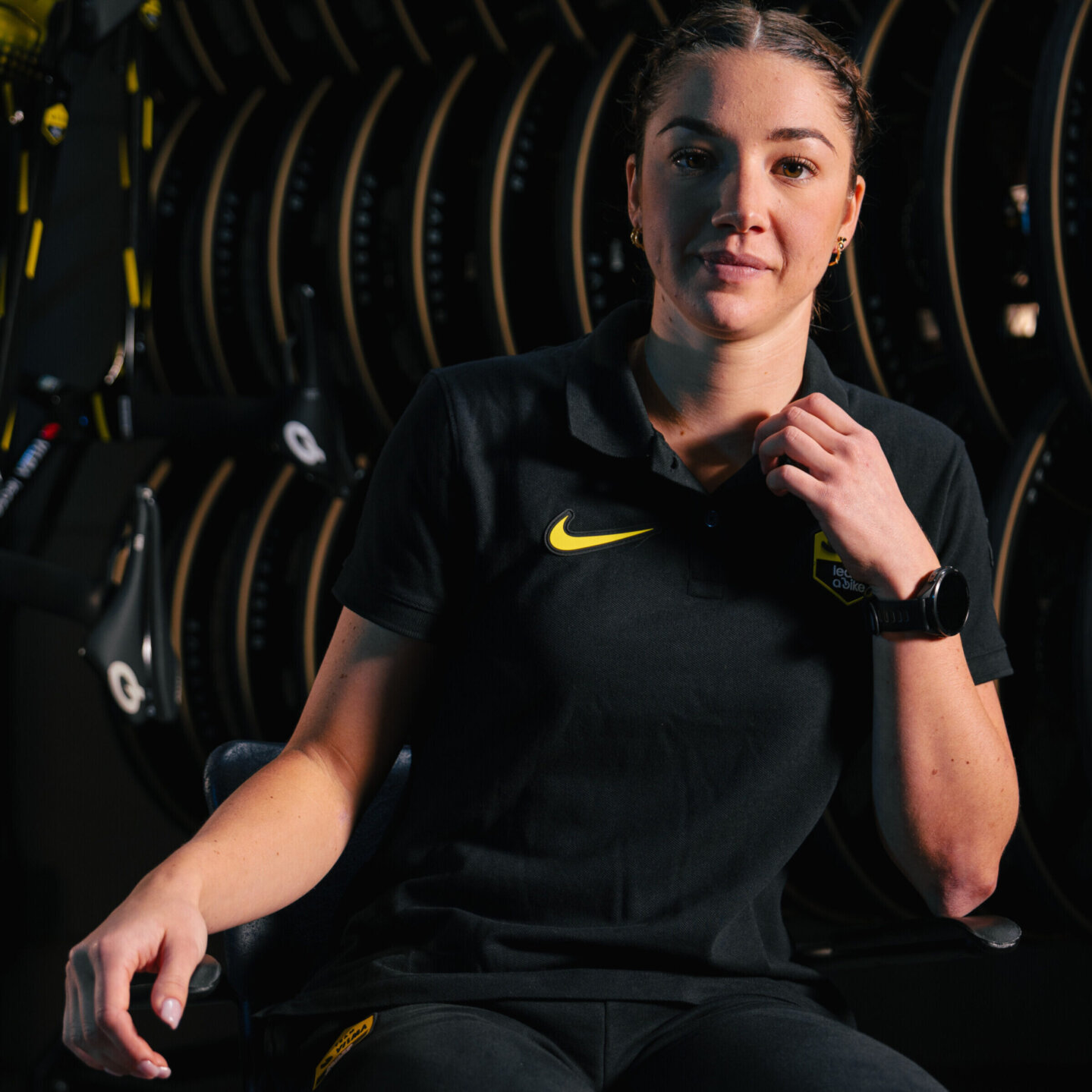 Nike polo vrouwen - Team Visma | Lease a Bike